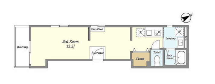Ｔｈｅ　Ｒｅｓｉｄｅｎｃｅ　文京本郷の間取り