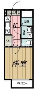 アフェット院内２の間取り