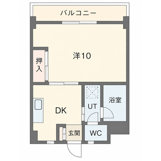 【間取り】 | グリーンハイツ徳川