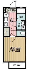 アフェット院内２の間取り