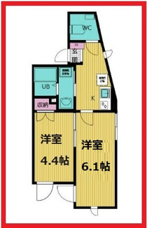 【間取り】 | シャルム北千住