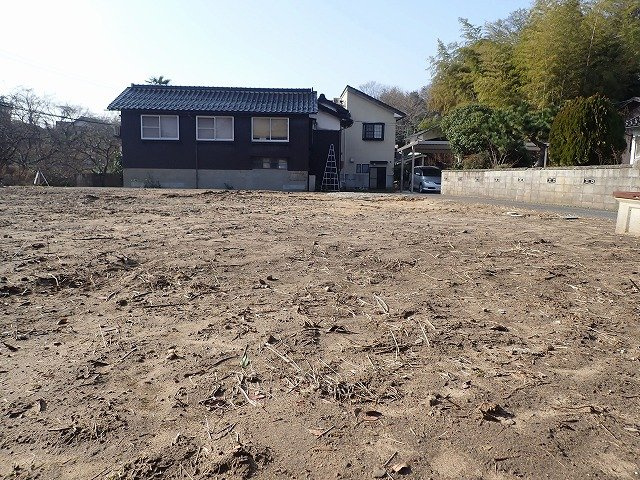 鳥取市福部町海士土地の外観
