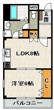 逆瀬川ヒルズの間取り