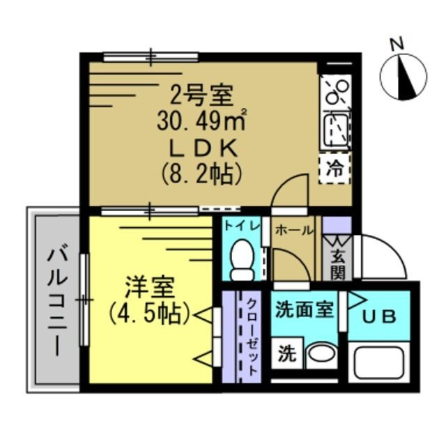 Eris南流山の間取り