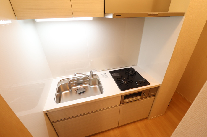 川崎市多摩区生田８丁目のアパートのキッチン