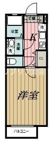 アフェット院内２の間取り