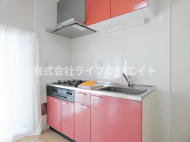 コーポ新井橋第1のキッチン|※別号室のイメージ写真です。