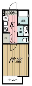 アフェット院内２の間取り
