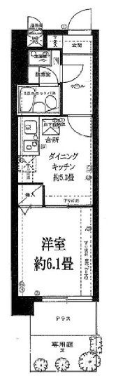ライオンズマンション青砥第2の間取り|間取りです。