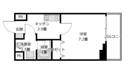 AscentY津田沼の間取り