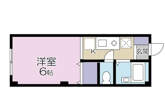 エスポアＫ＆Ａの間取り|間取りです。