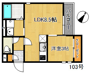 【間取り】 |  Grandtic 住吉