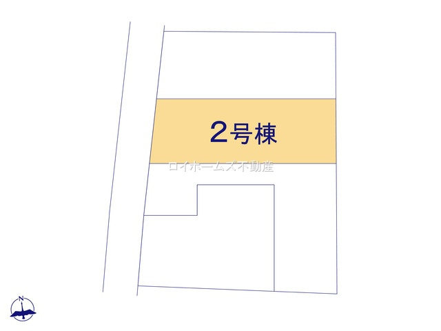 【区画図】 | 海部郡蟹江町大字須成字松下1705-2『仲介料無料』新築戸建て | 2号棟