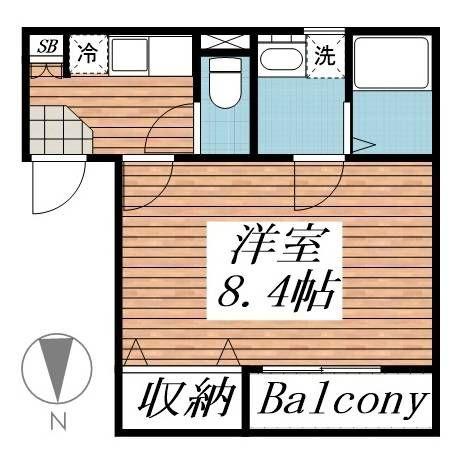 クオーレメゾンの間取り