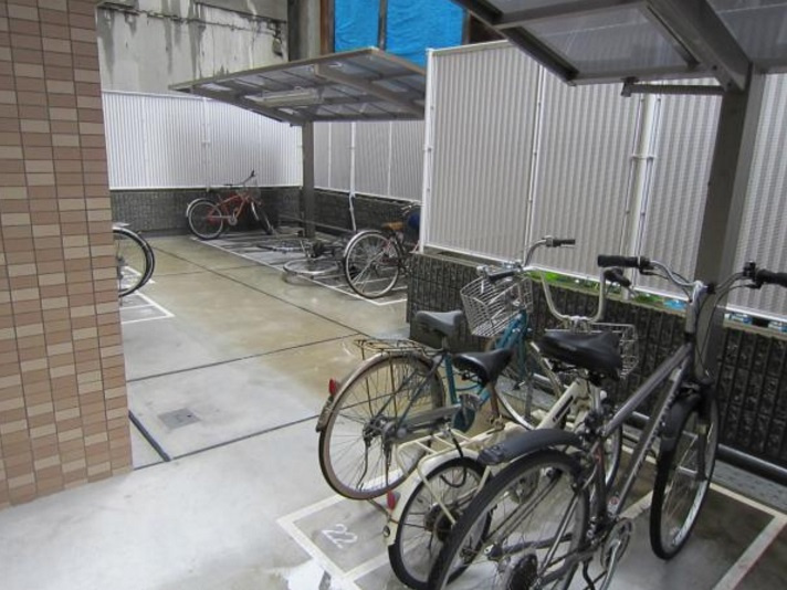 ディナスティ松屋町Ⅱのその他共用部分|ディナスティ松屋町Ⅱ　自転車置場