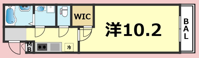 【間取り】 | フジパレス尼崎西難波
