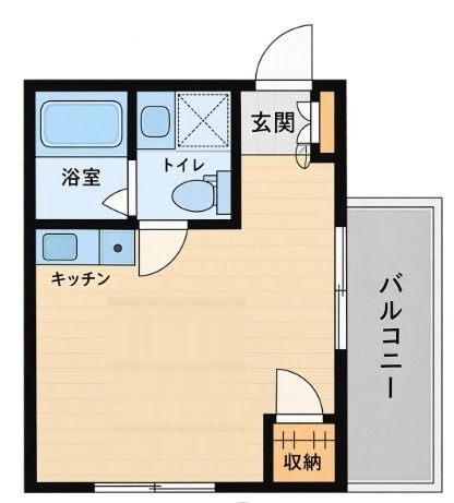 HJ PLACE恵比寿の間取り|間取りです。