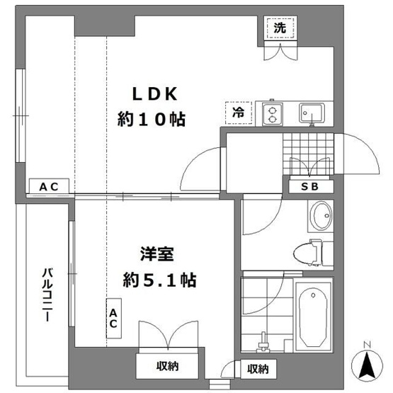 【間取り】 | L-GRAZIA東高円寺
