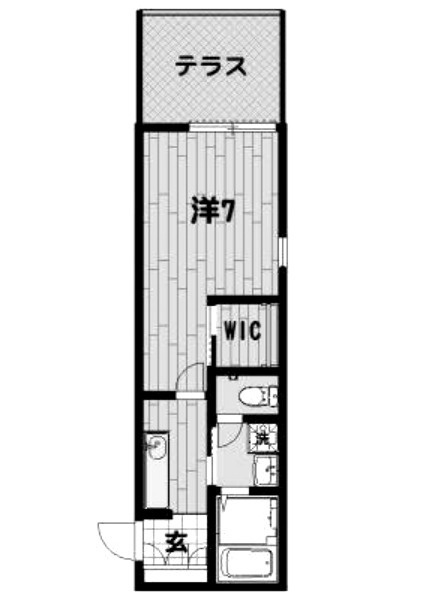 本郷ハイツJの間取り