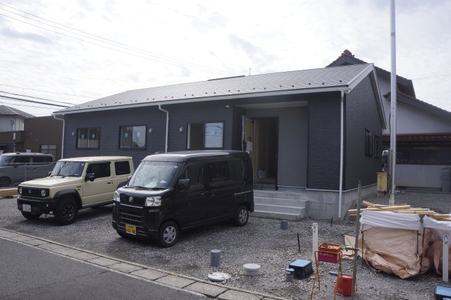 出雲市斐川町神氷第1　新築建売住宅　平屋建ての外観|令和8年10月23日撮影