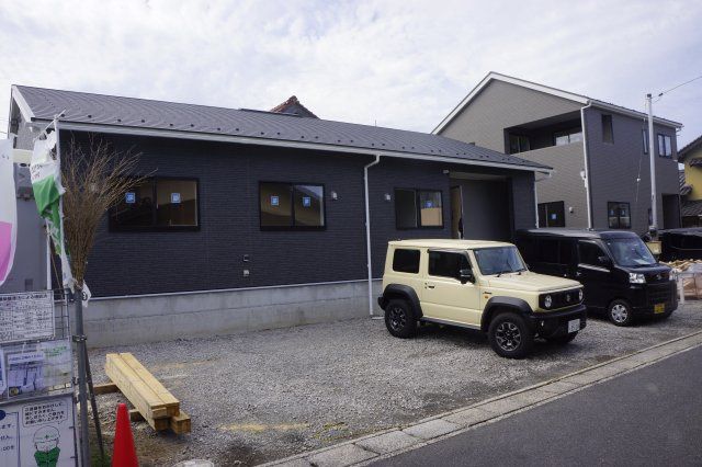 出雲市斐川町神氷第1　新築建売住宅　平屋建ての外観|令和8年10月23日撮影