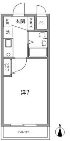 【間取り】 | イーストコートＳ