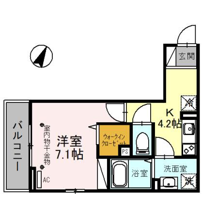 プリマベーラ(富士見)の間取り