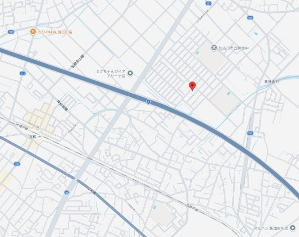 加古川市東神吉町砂部　中古戸建の地図