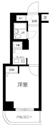 ライオンズマンション大森本町第３の間取り