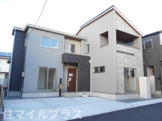 【外観】 | 郡山市安積荒井3丁目新築一戸建て2棟 | おしゃれな外観です