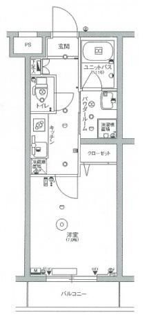 スカイコート多摩川壱番館の間取り|間取りです。