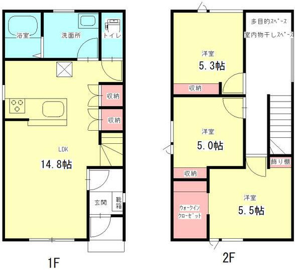 ジェイプラン二重堀の間取り