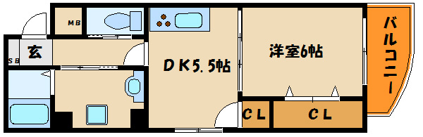 ブルーラグーンの間取り