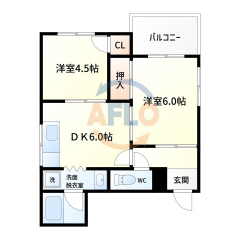 ルネッサンス渡辺の間取り|ルネッサンス渡辺　間取り