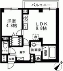 ドエル若木の間取り