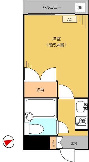 メゾン大森北の間取り
