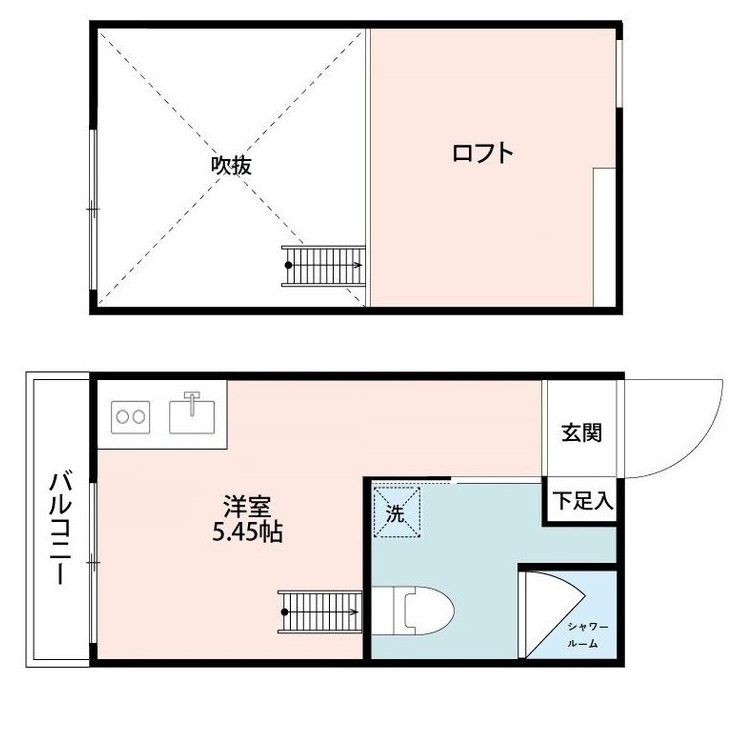 flat大師の間取り|間取りです。