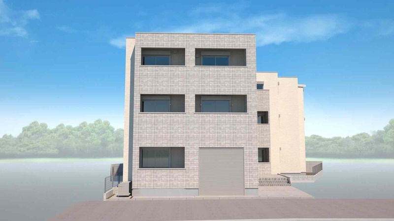 戸越B.I.G. RESIDENCE　戸越ビッグレジデンスの外観パース|こちら、外観パースです