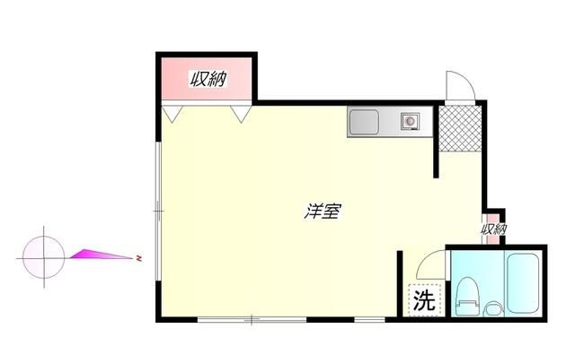 コーポ双葉の間取り
