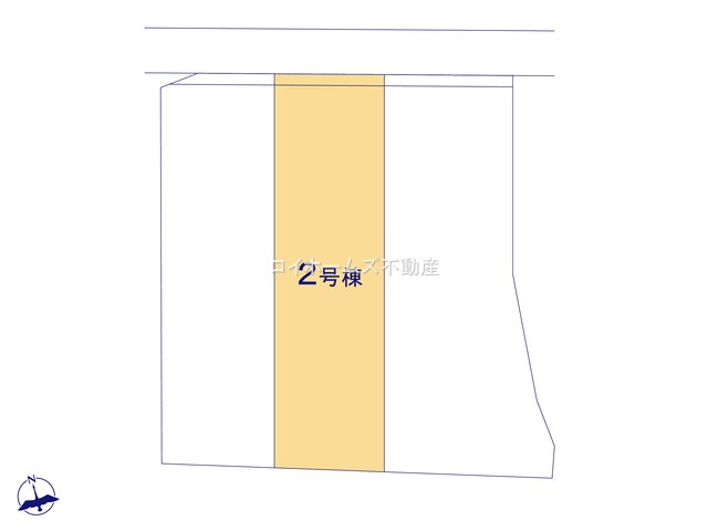 【区画図】 | 知立市来迎寺町古城43-5『仲介料無料』新築戸建て | 2号棟