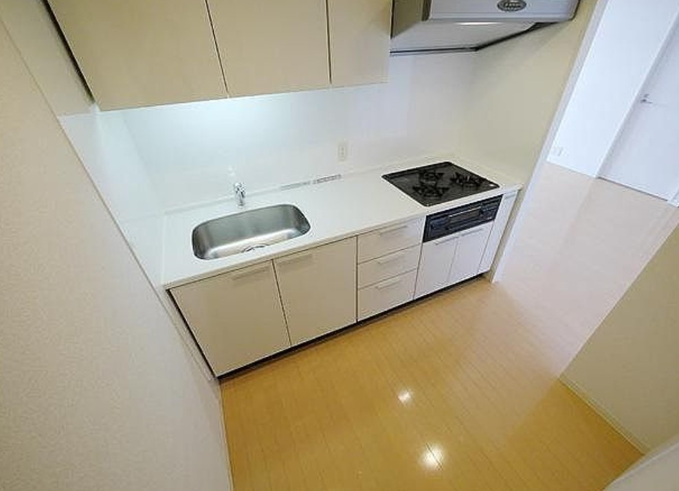 北区滝野川３丁目の賃貸マンションのキッチン