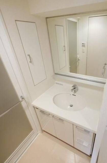 北区滝野川３丁目の賃貸マンションの洗面所