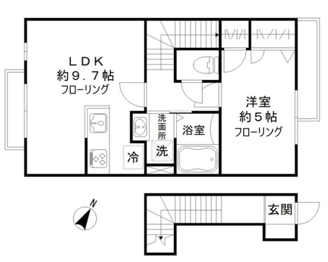 【間取り】 | リベルテ池田山