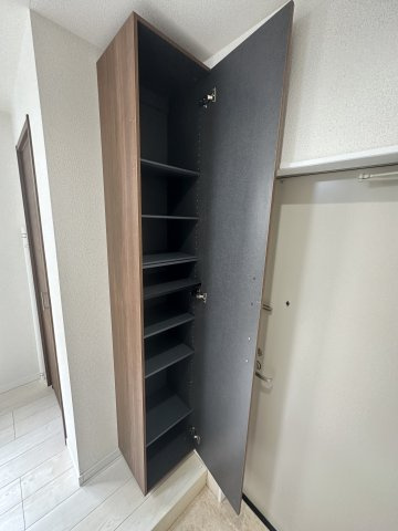ゆったりとした玄関です