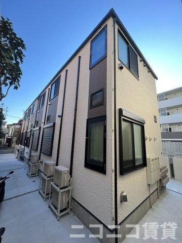板橋区大山西町のアパートの外観