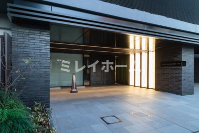パークリュクス蒲田１丁目のエントランス