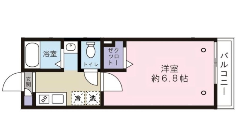 プランドールの間取り|間取りです。