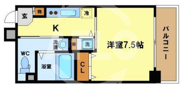 エスライズ四ツ橋の間取り|エスライズ四ツ橋　間取り