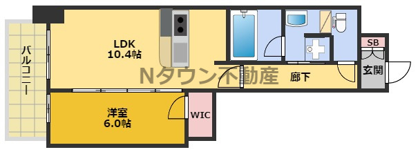 【間取り】 | エステムプラザ名古屋D.C.2027 | 間取りです
