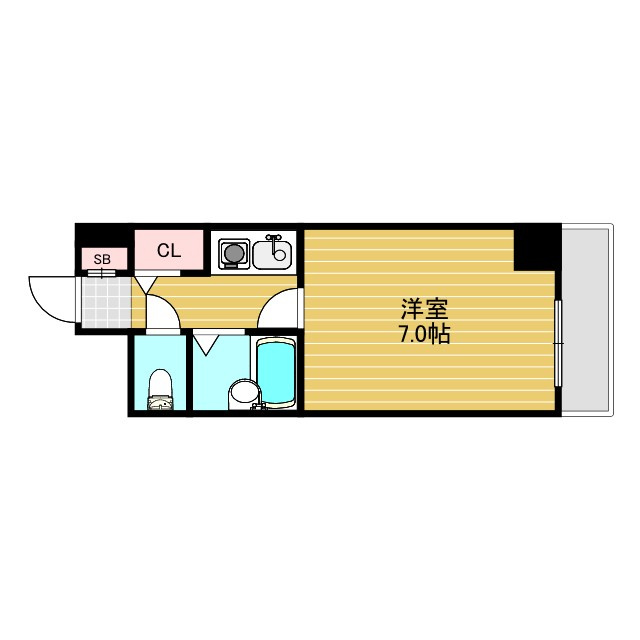 リアライズ西淡路の間取り